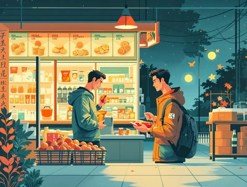 顶流男团成员凌晨现身便利店，素颜状态惊人 - 爆料网在线观看配图